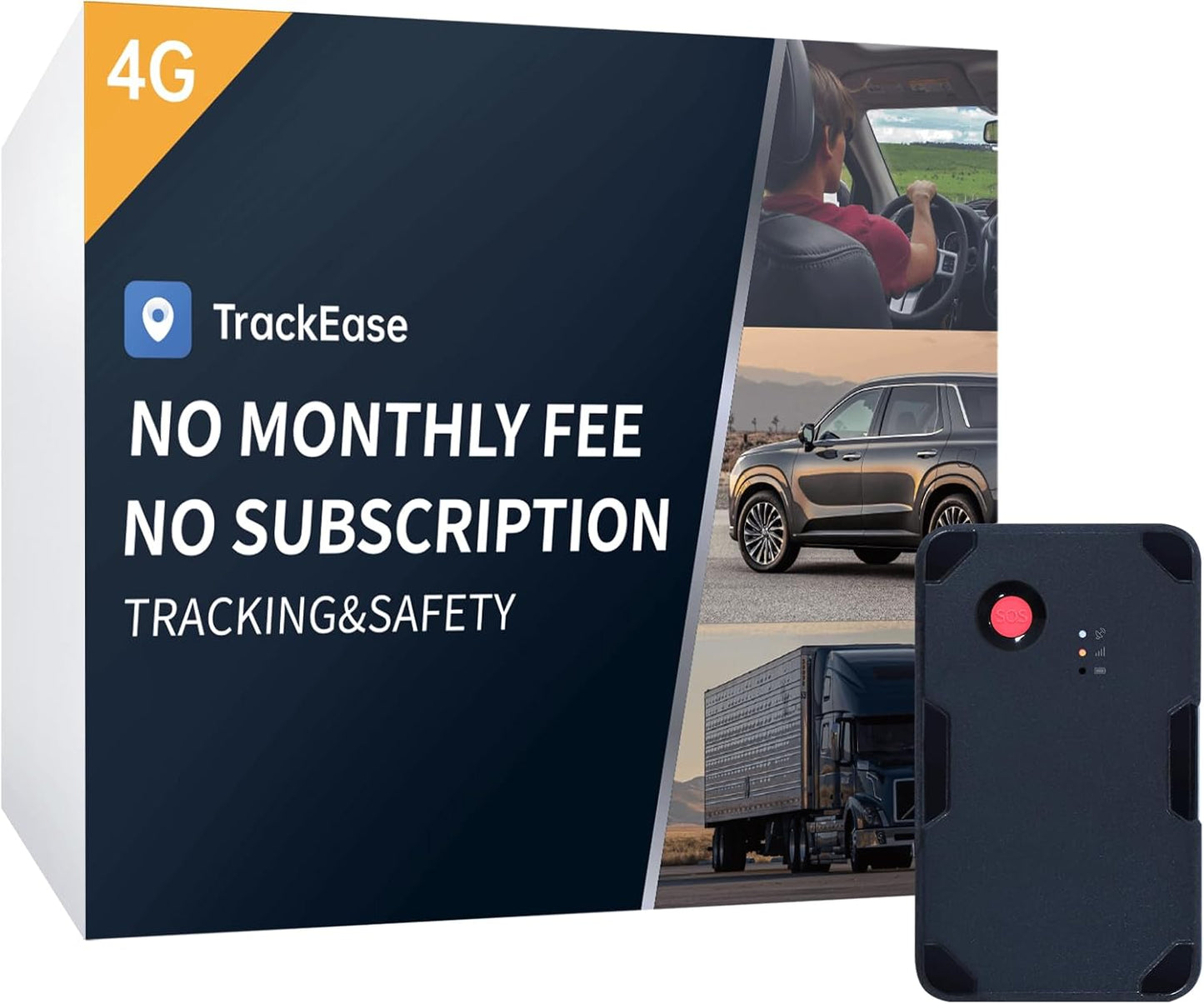 GPS Tracker for Vehicles with Long Battery Life and No Fees