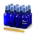 Refillable Glass Spray Bottles for Essential Oils - Pack of 12