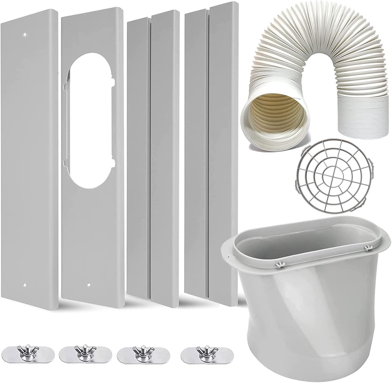 LEZIFU Portable Window AC Kit - Perfect Seal & Ventilation