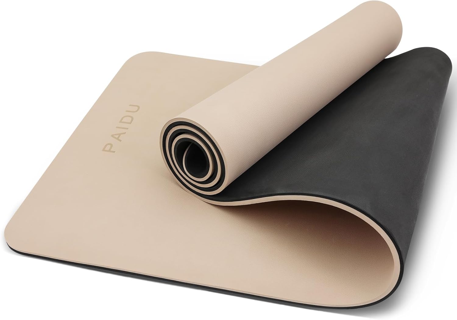 PAIDU Extra Thick Non-Slip Yoga Mat - Resilient & Portable!