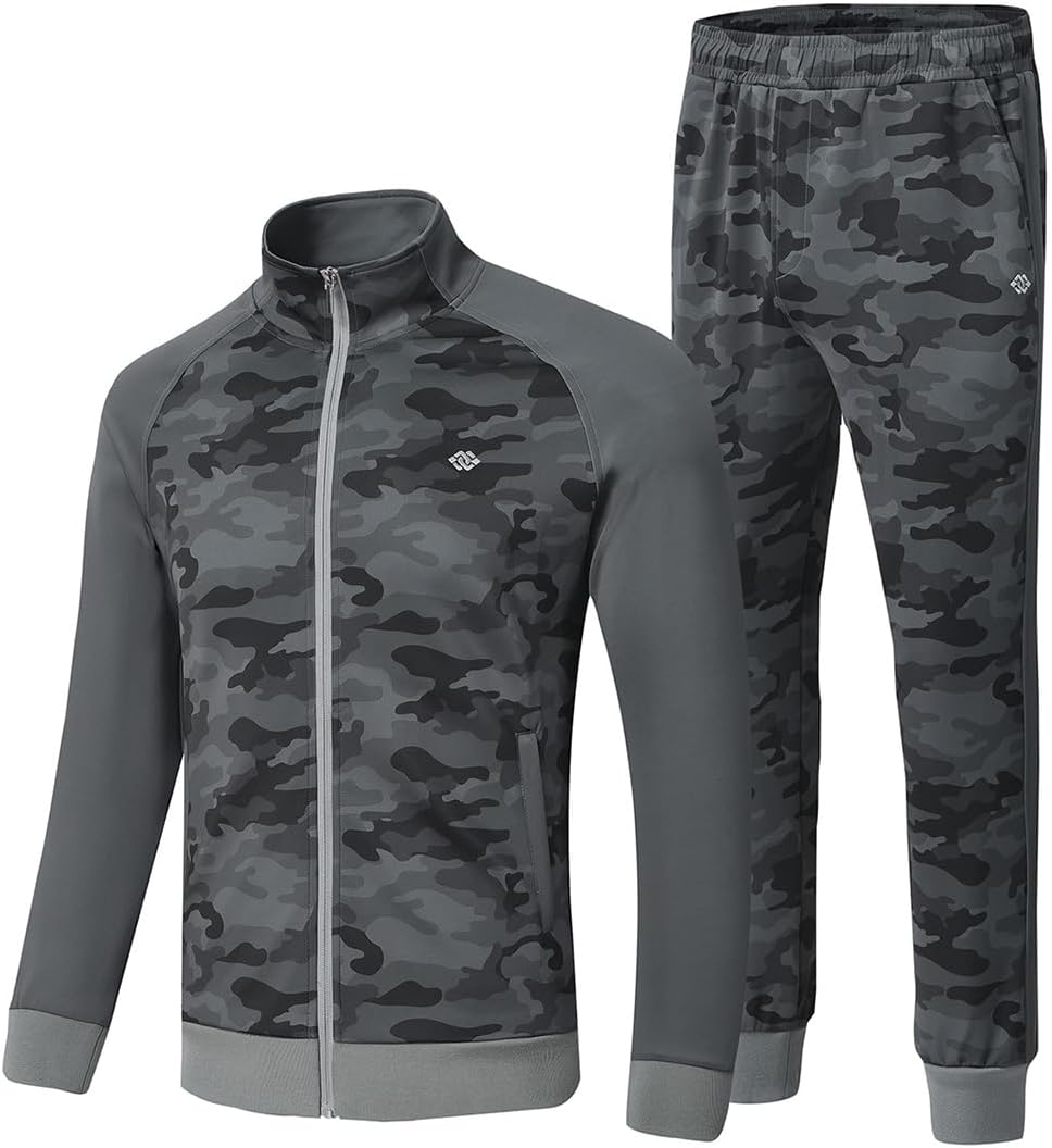 MoFiz Men's Tracksuits Set for Running and Casual Wear