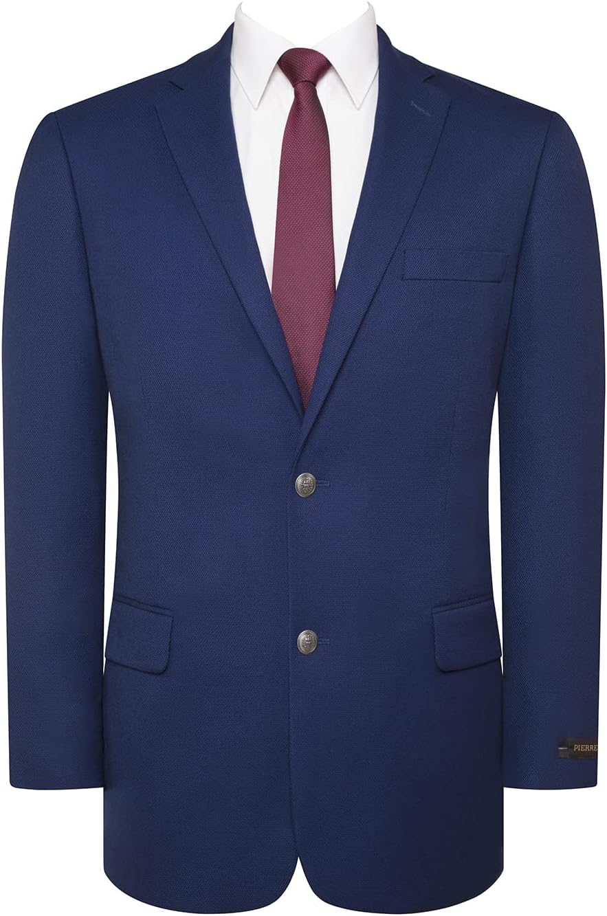 Mens Classic Fit Blazer Stretch Sport Coat for Business Wear