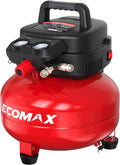 Air Compressor 6 Gallon 1.5HP Pancake Max 175 PSI Portable