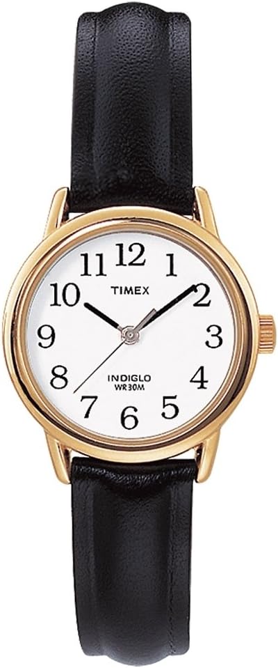 Timex Women's Easy Reader Watch with Natural Leather Strap