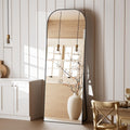 Koonmi Full Length Mirror 56x21 in - Slim Black Frame Full Body