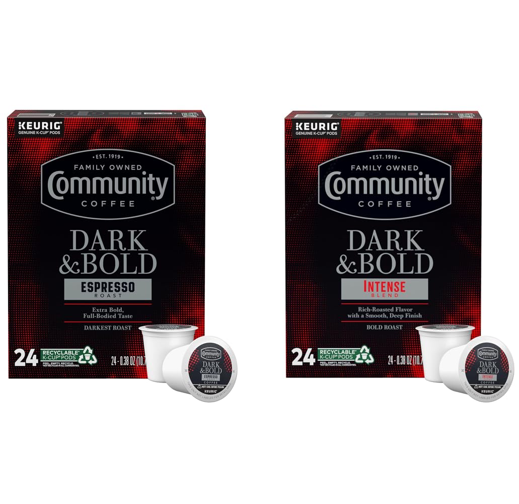 Community Coffee Dark & Bold Variety 48 Count K-Cup Pods Review