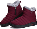 Womens Snow Boots Winter Warm Ankle Boots - Warm Waterproof Comfort