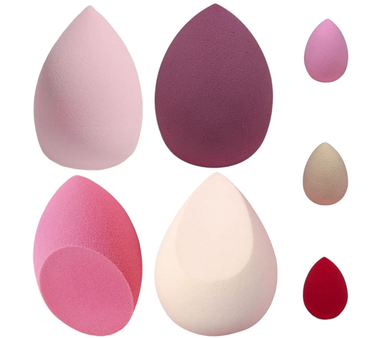 7pc Beauty Blender Set - Streak Free Application