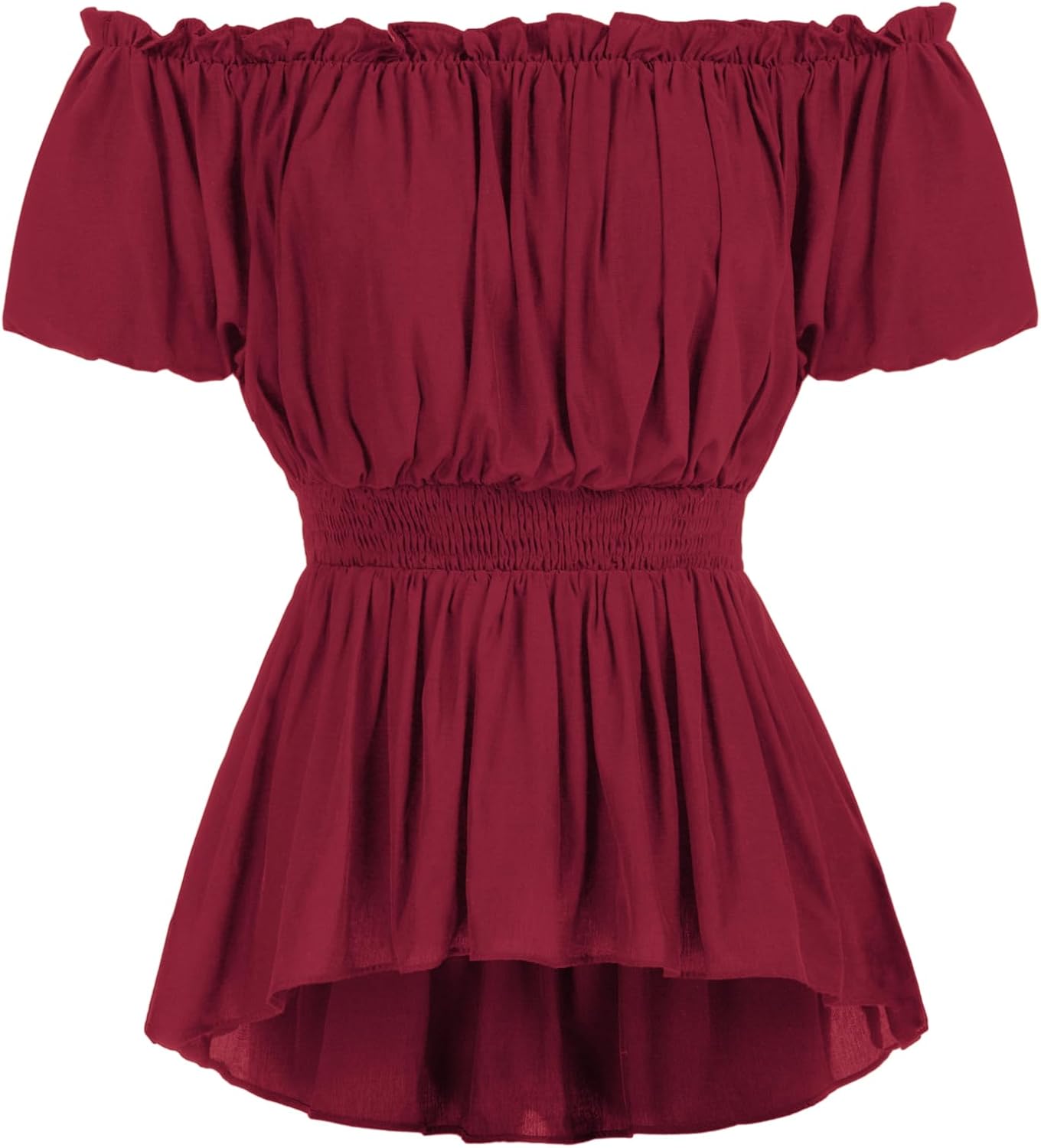 Scarlet Darkness Renaissance Shirt for Women - Peasant Blouse