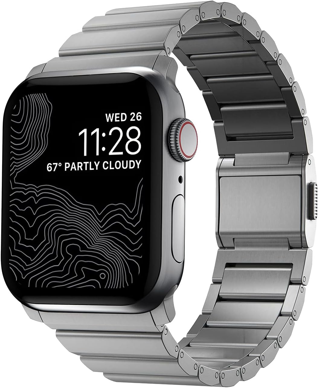 Titanium NOMAD Band for Apple Watch Series 1-10