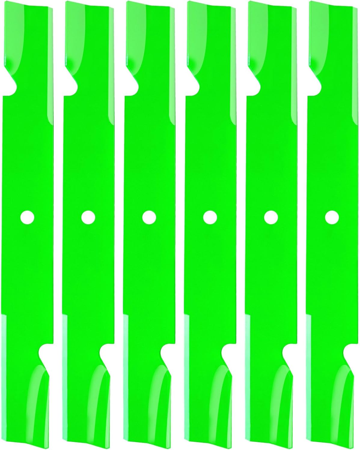 6 Pack 91-626 Lawn Mower Blades for 61 Inch Deck Mowers