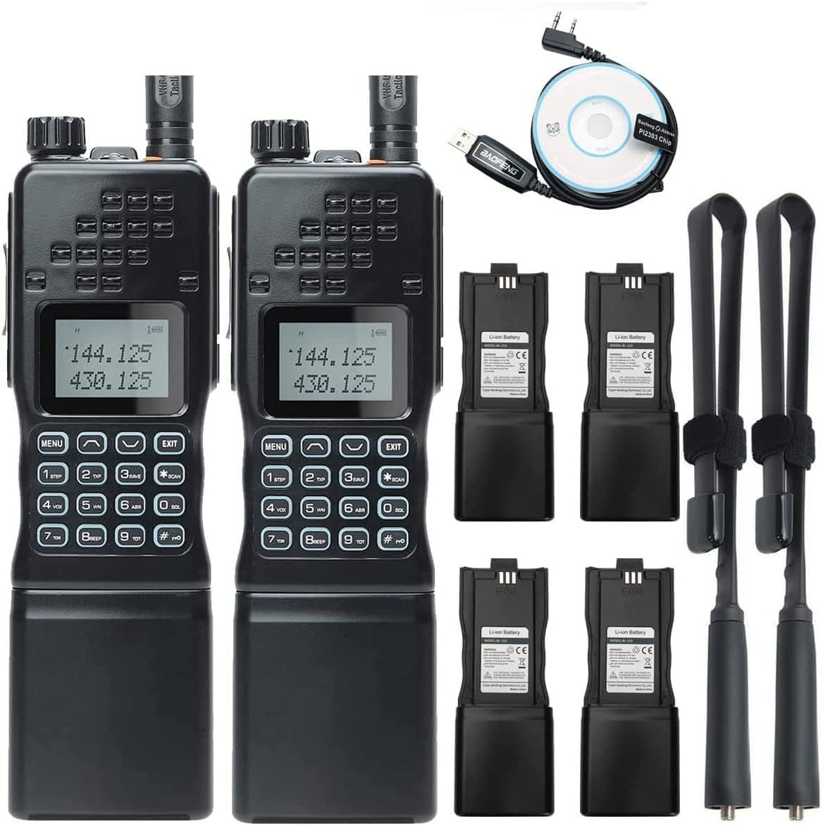 Baofeng AR-152 Military Grade Walkie Talkies for Long Range