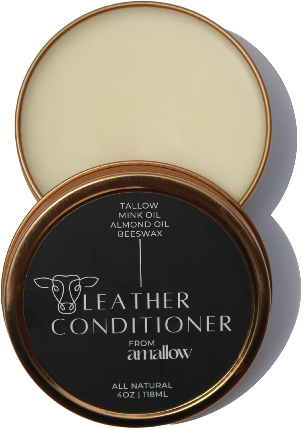Premium Leather Balm - Nourishes & Waterproofs (4 Oz)