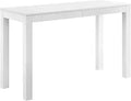 Parsons XL Desk with 2 Drawers - Spacious White Home Office Desk