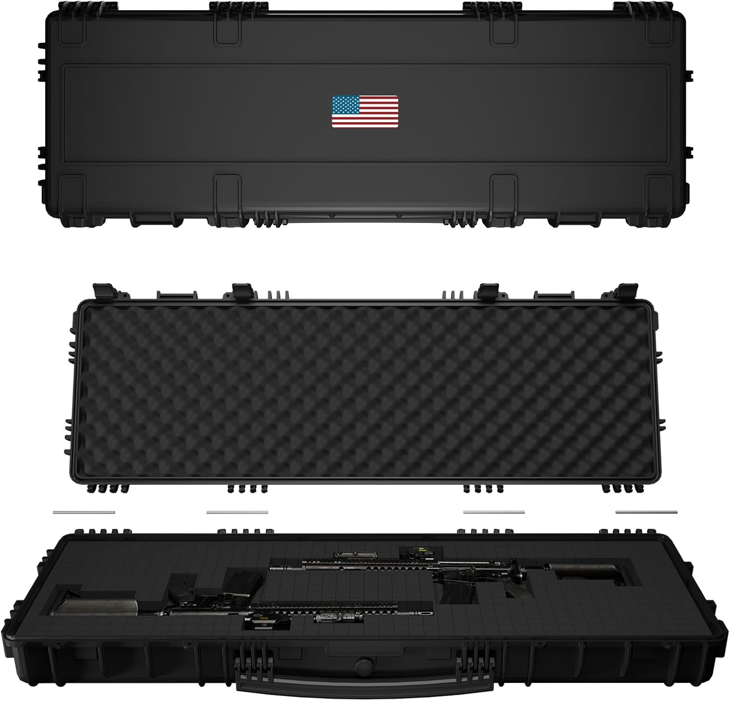 Rifle Case with Mil-Spec Foam for Optimal Protection and Durability
