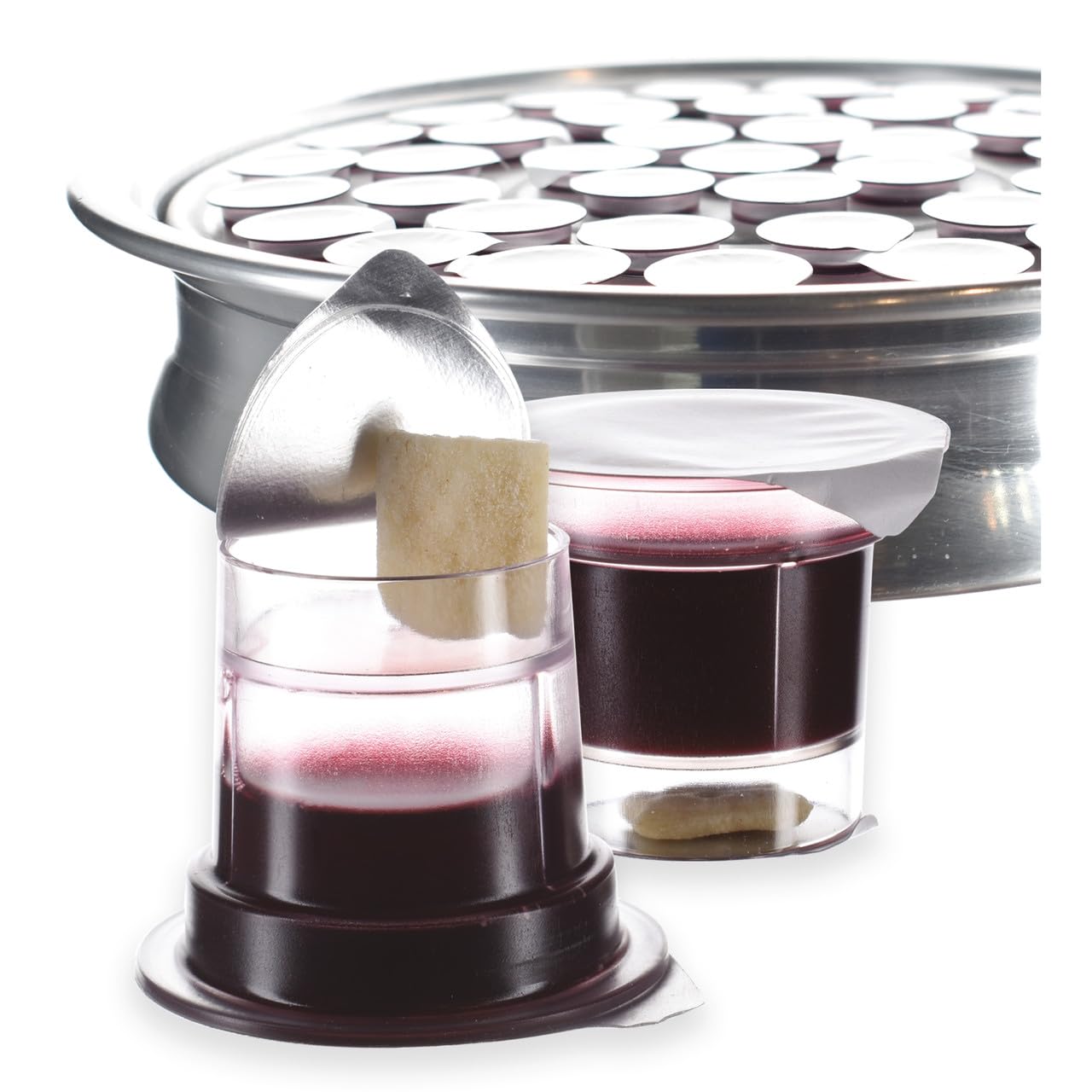 Simply Communion Pre-filled Cups with Gluten Free Bread - 100pk