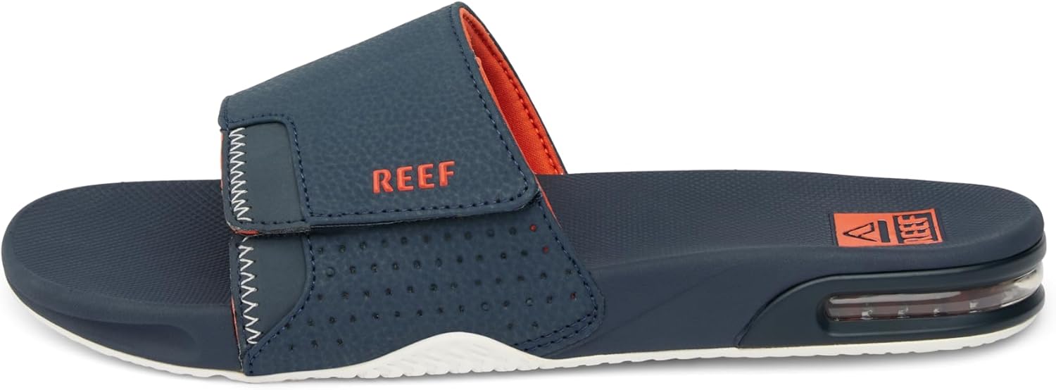 REEF Fanning Slide Men's Sandal with Bottle Opener Feature