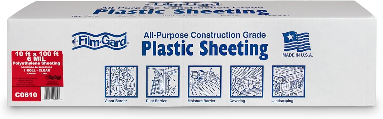 Durable Construction Plastic Sheeting for All Your Projects