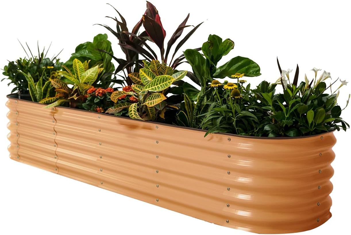 Vego Garden Raised Bed Kits for Outdoor Vegetables and Flowers