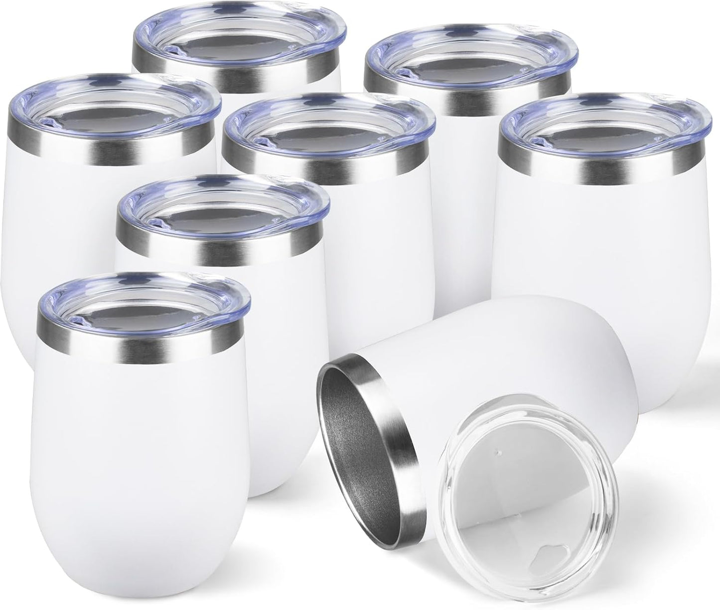 StarSpeed 12oz Wine Tumblers - Insulated Travel Mugs for All Drinks