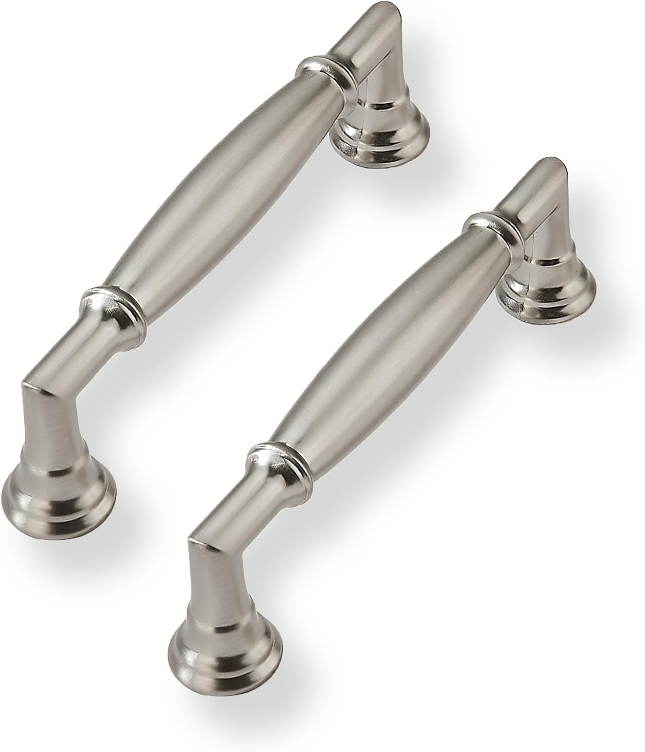 10 Pack 4 Inch Brushed Satin Nickel Cabinet Pulls for Stylish Homes