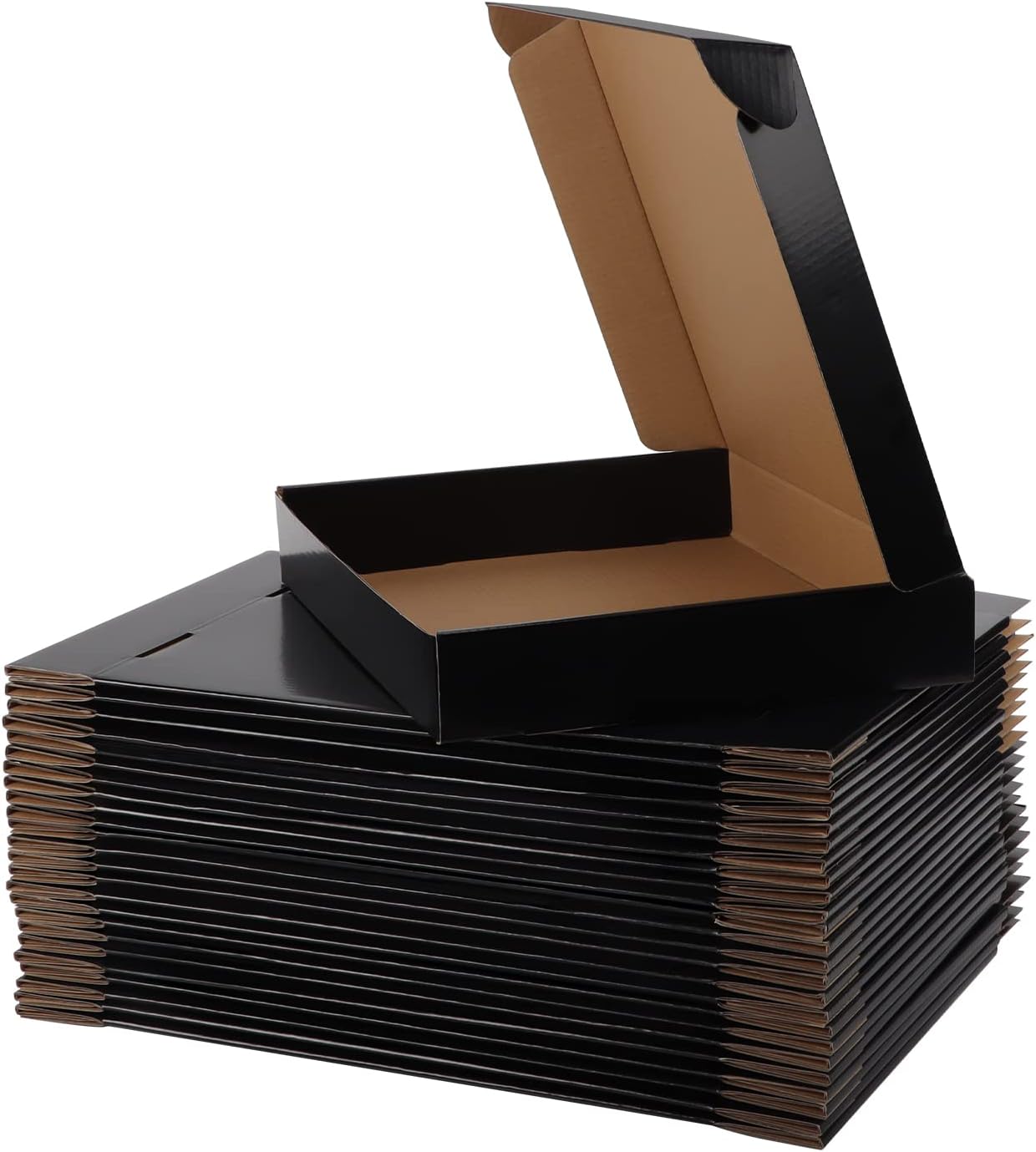 Sturdy 25 Pack 13x10x2 Shipping Boxes for Small Business Needs