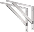 DOKU 12ft Shelf Bracket - Heavy Duty 400 lb Folding Support