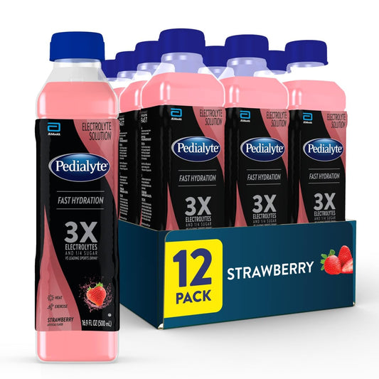 Pedialyte Electrolyte Solution for Fast Hydration in Kids
