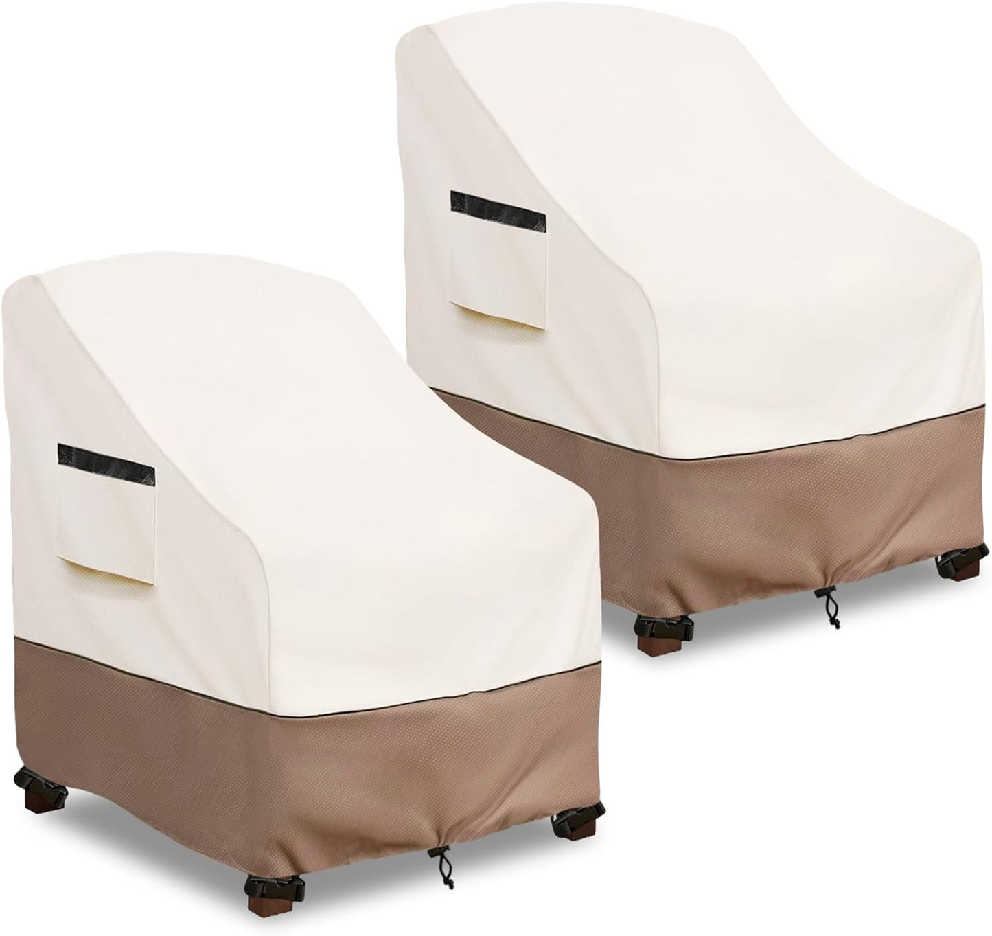 Patio Chair Covers Waterproof Outdoor Furniture Protection 2 Pack