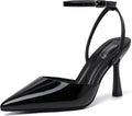 Stiletto Heels for Women Pointed Toe Backless Kitten Pumps - Elegant