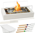 Table Top Firepit for Indoor & Outdoor - Stylish Smokeless Centerpiece