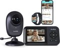 Smart Video Baby Monitor 2.8in Display 1080p Camera - Clear Night