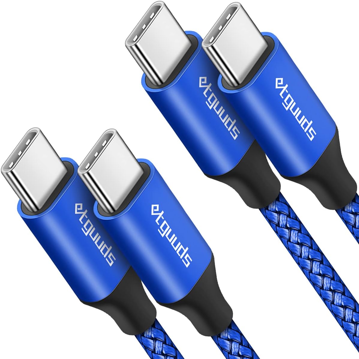 Fast Charge with 6ft USB C Cable Duo