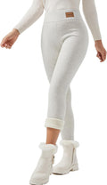 Women Sherpa Lined Leggings Soft Clouds Fleece Tights - Winter Warm
