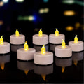 Nancia 150PACK Flameless LED Tea Lights Warm Yellow - Long Life