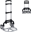 Folding Hand Truck Dolly Aluminum Folding Hand Cart - Compact, 175lb