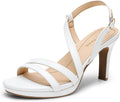 Womens Platform Strappy Heels - Sparkling Comfortable Dressy Sandals