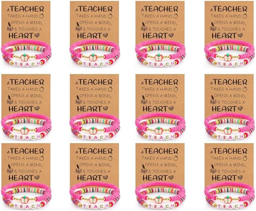 Teacher Bracelet Gifts for Women - Appreciation Thank You Gift