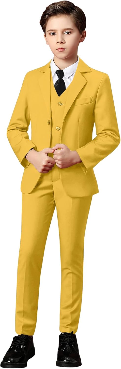 Yanlu Boys Suits Set for Toddler Kids Formal Dresswear