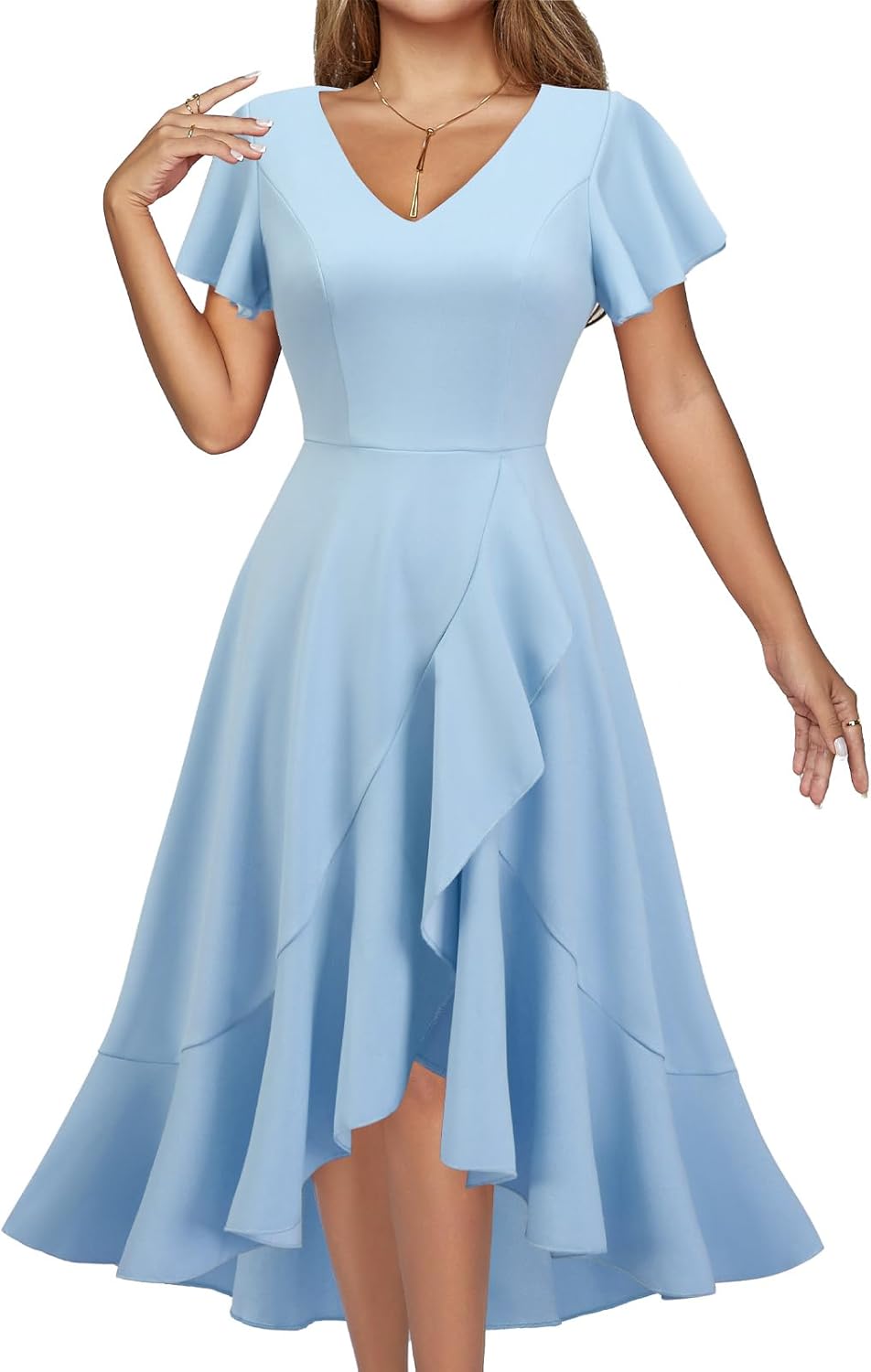 DRESSTELLS Women's High Low Cocktail Dresses for Any Occasion