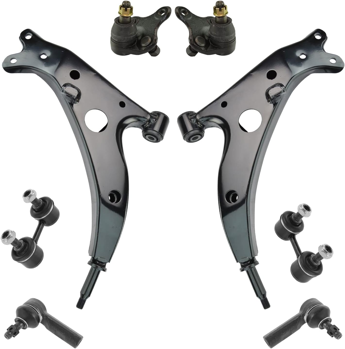 TRQ Front Steering & Suspension Kit for 1996-1999 Toyota RAV4