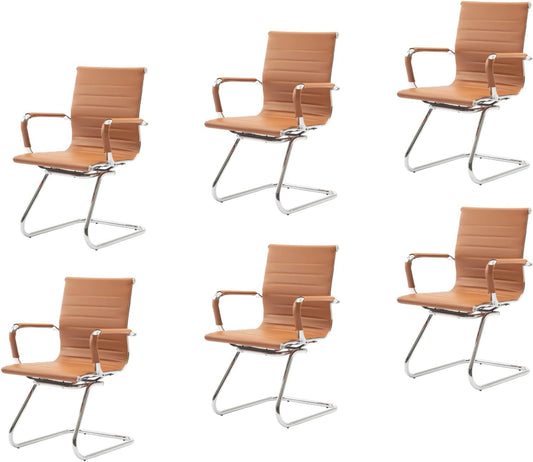 CIMOTA Waiting Room Chairs Set of 6 for Modern Office Spaces