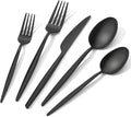 KINGSTONE Silverware Set 20-Piece Flatware Set - Premium 18/10
