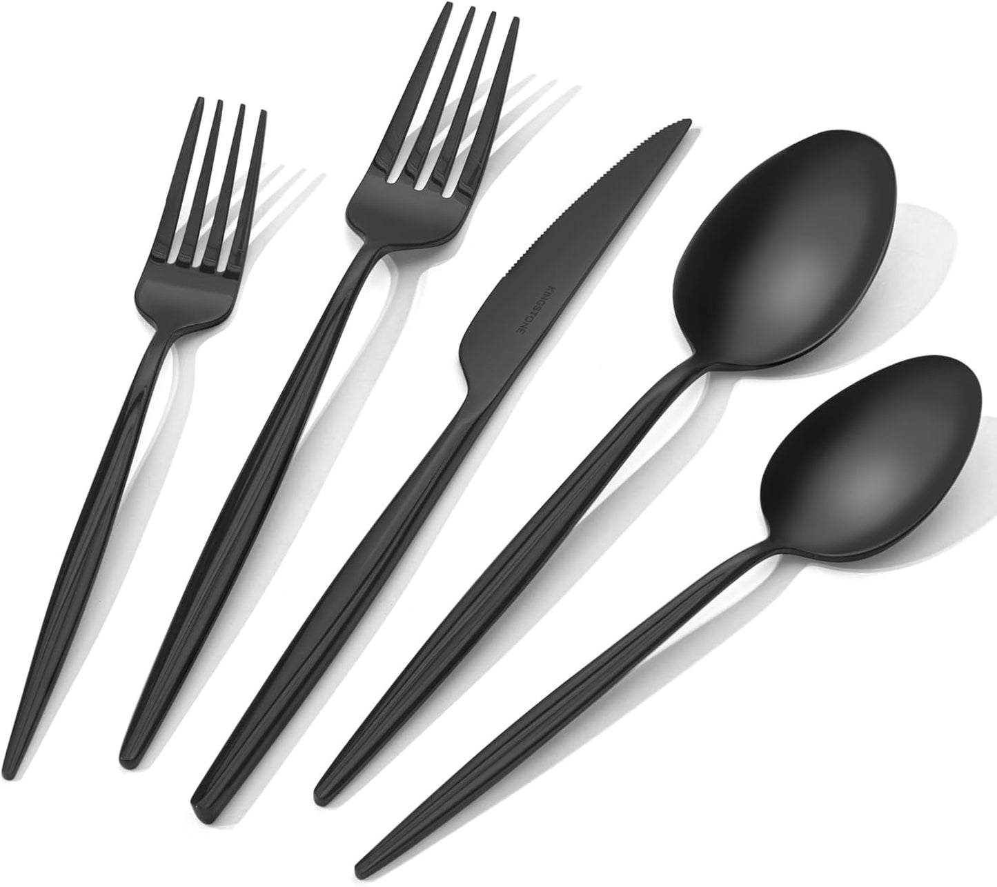 KINGSTONE Silverware Set - Premium 20-Piece Flatware Cutlery