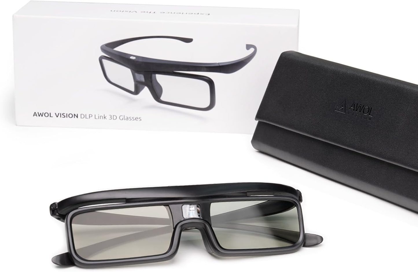 AWOL VISION DLP Link 3D Glasses for Immersive Home Theater