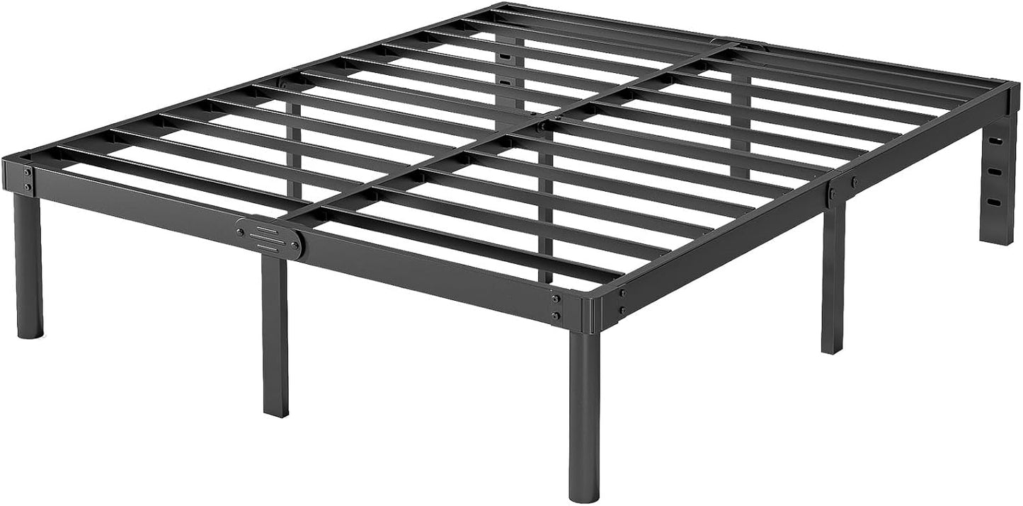 Queen Bed Frame 18 Inch Heavy Duty Platform Bed Frame Design