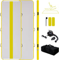 Tuxedo Sailor Inflatable Gymnastics Tumbling Mat - Fast Pump Setup
