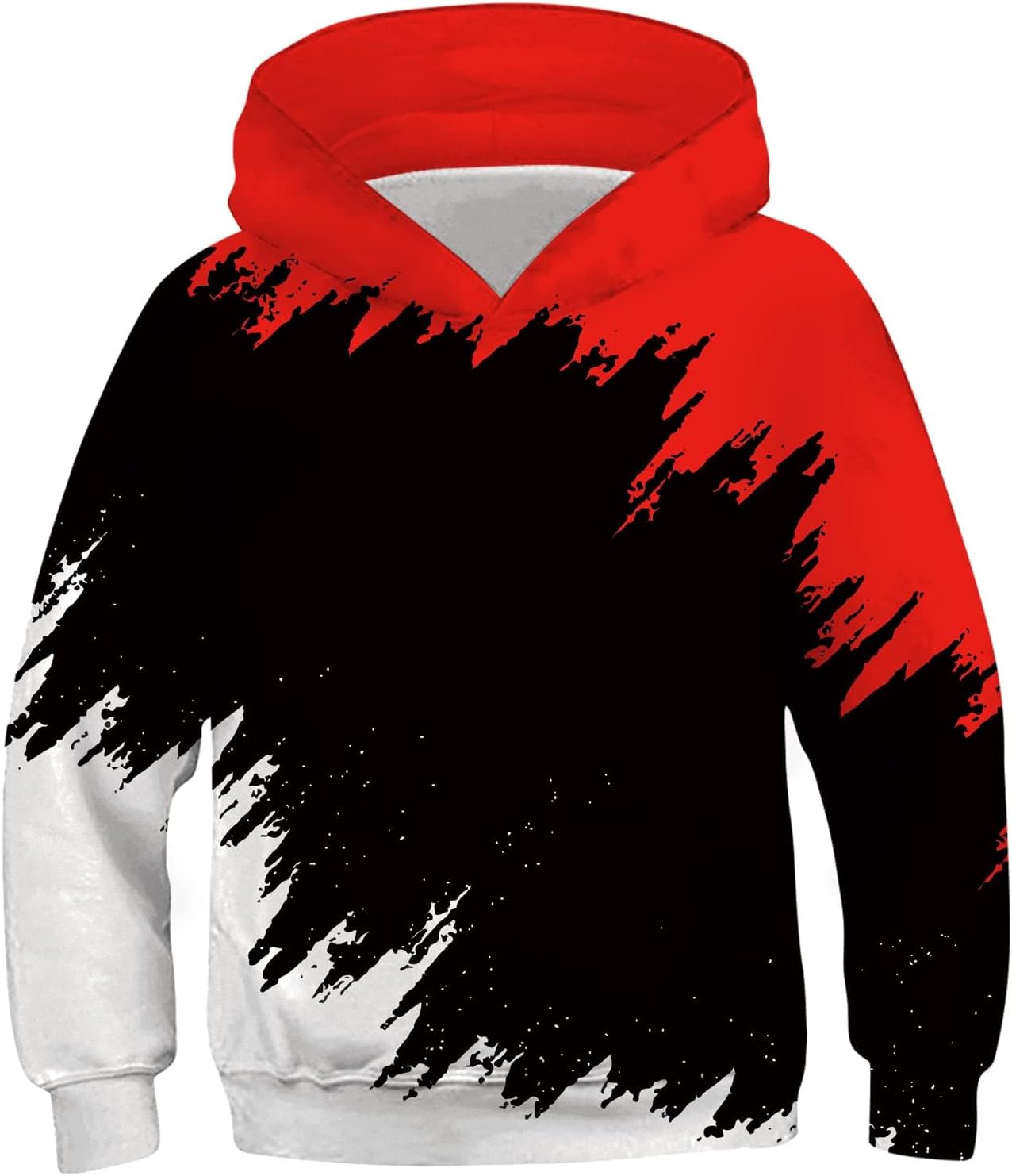 Boys 3D Graphic Hoodie with Pockets 6-16 Years