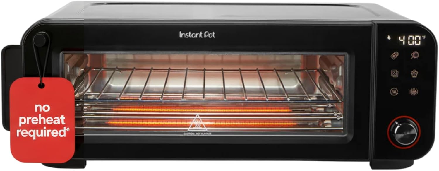 Instant Pot 6-in-1 Pizza and Toaster Oven with InstantHeat Tech