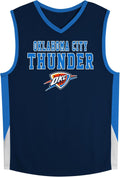 Outerstuff NBA Teams Youth Boys Knit Top Jersey T-Shirt - Team Logo